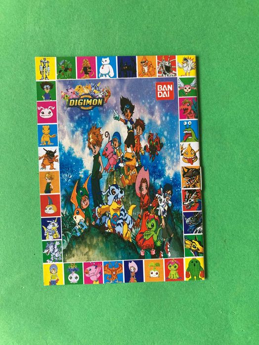 Mini Catálogo Digimon 1999 Bandai