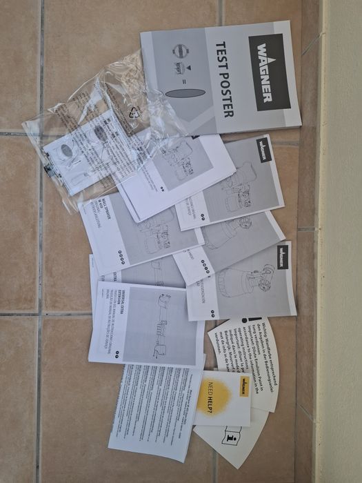 Pistola pintura Wagner W450 completa + extras | Pouco uso