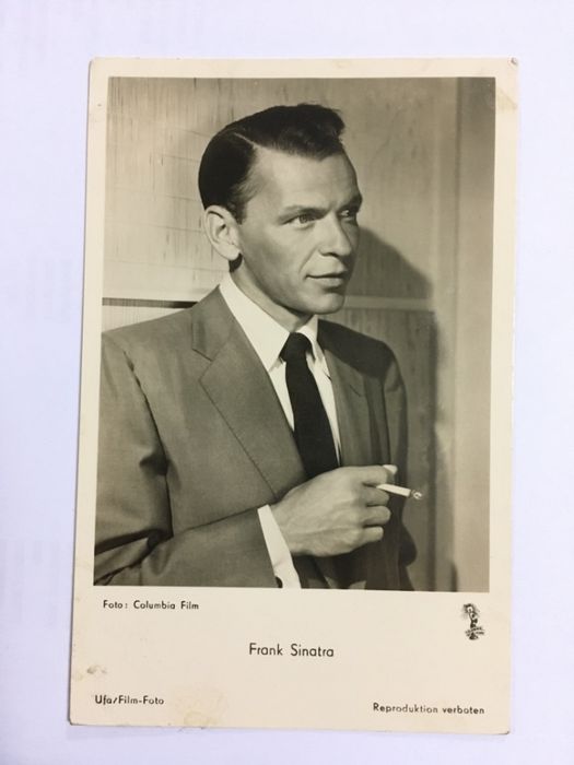 FRANK SINATRA Postal decada de 60