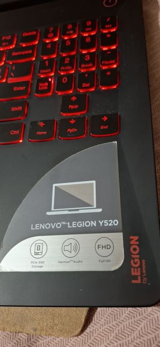 Продам ноутбук Lenovo Y520-15IKBN (Model: 80WK)