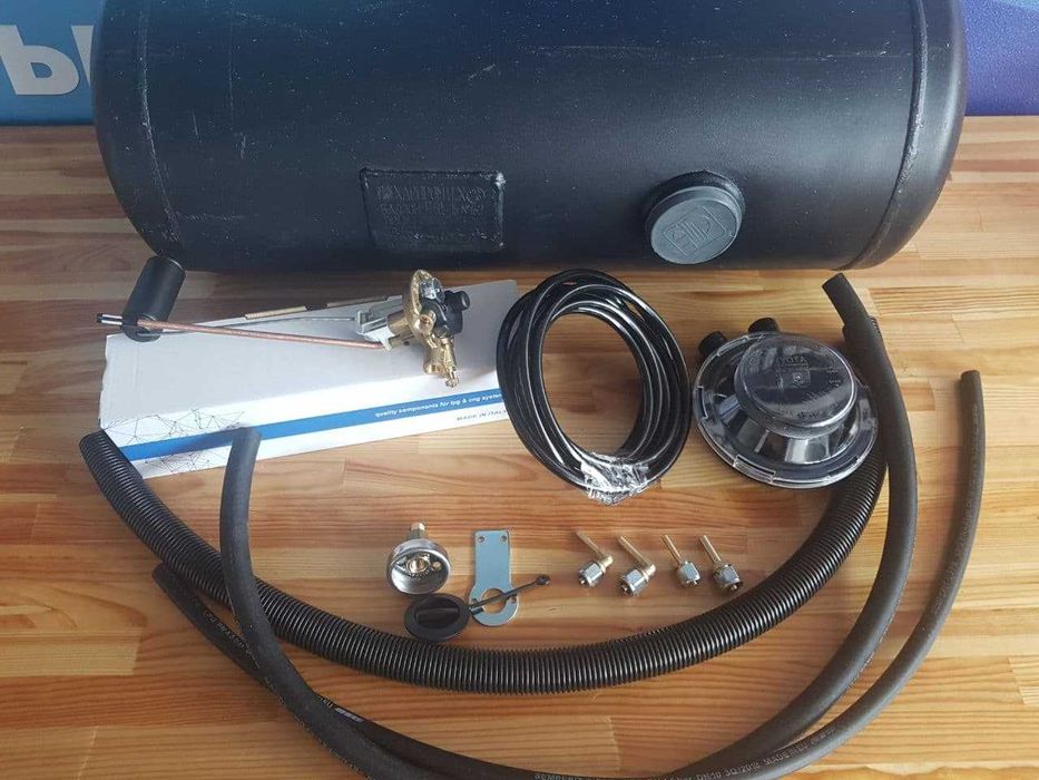 Полный комплект ГБО 2 поколения. Томасетто. Баллон 50 или 42 литра