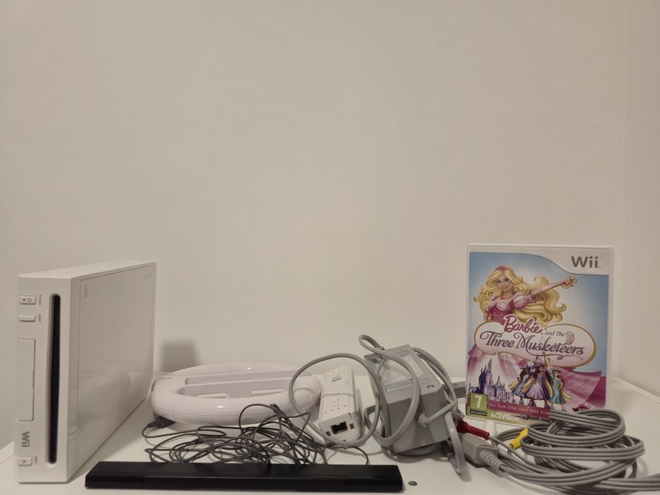 Nintendo wii, acessórios e jogo