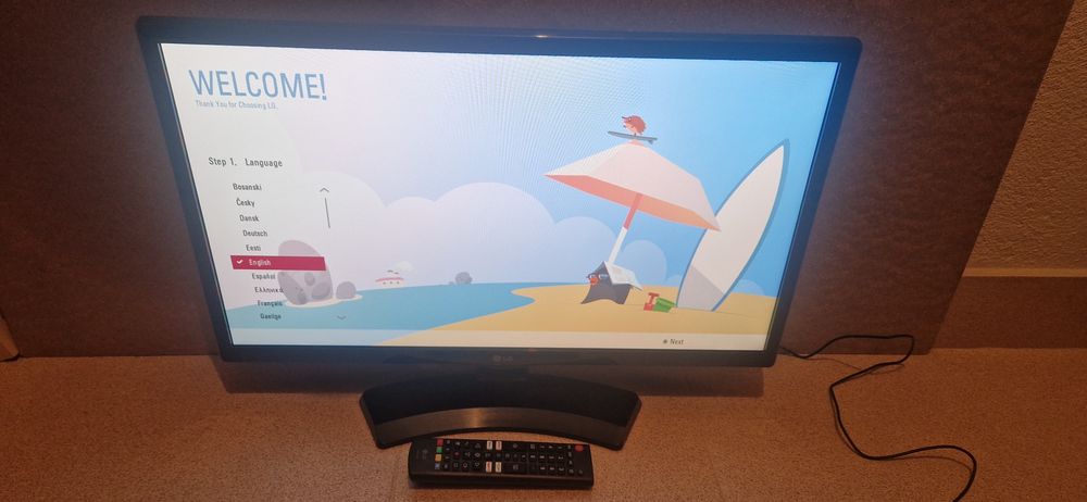 Televisor LG e Sony