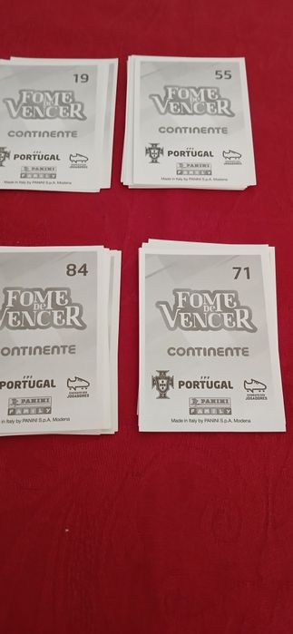 Cromos Fome de Vencer