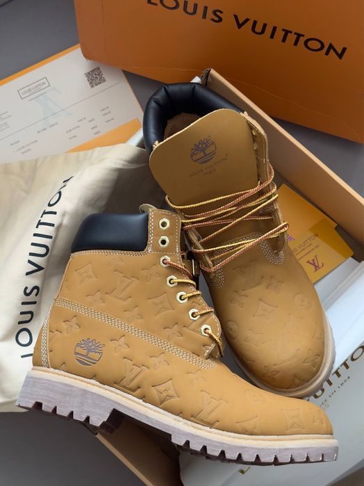 Черевики Timberlands x Louis Vuitton Зимові