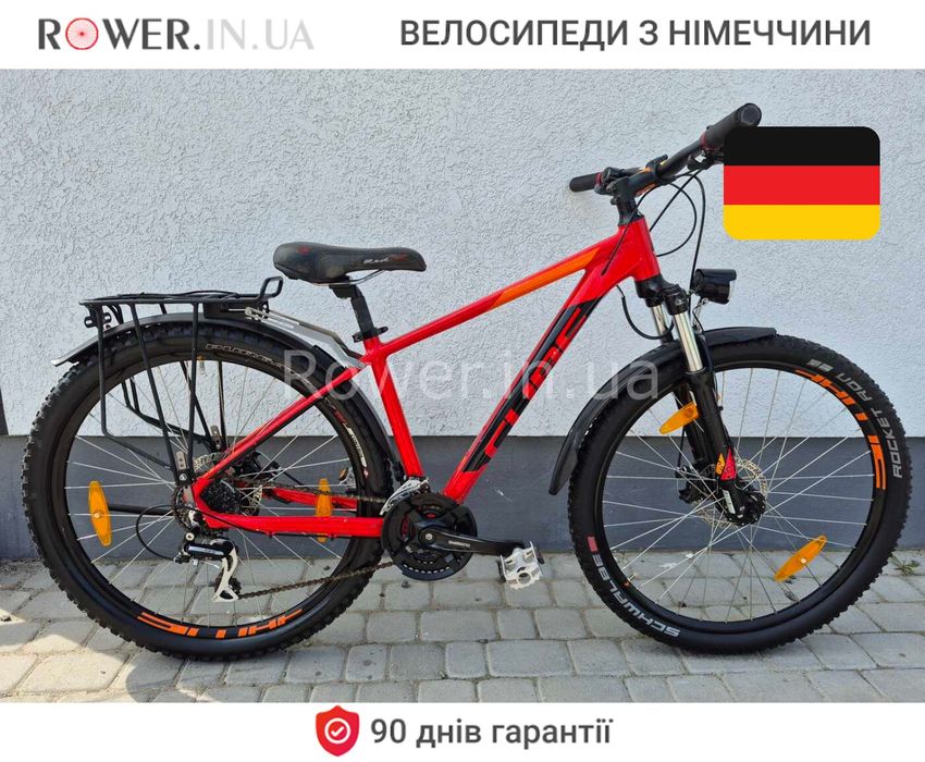 Алюмінієвий велосипед бу з Європи Cube 27.5 D2