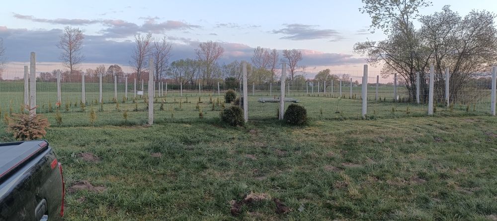 Działka rekreacyjna nad Bugiem z linią brzegową