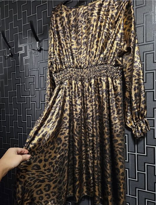 Sukienka damska złota