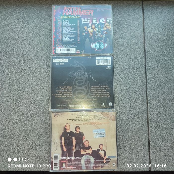 Metallica,Wasp, Nickelback