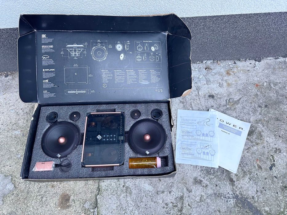Hi-End Głośniki Car Audio Rockford Fosgate Power T5 T5652-S Zestaw BOX