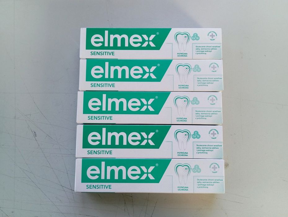 Elmex Sensitive Pasta do Zębów 75ml 5szt.