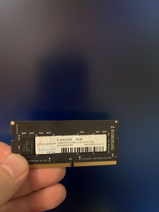Оперативна пам'ять eXceleram ddr4 8gb 2666