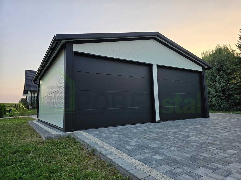 Garaż ocieplany z płyty warstwowej MONTAŻ I TRANSPORT CAŁY KRAJ