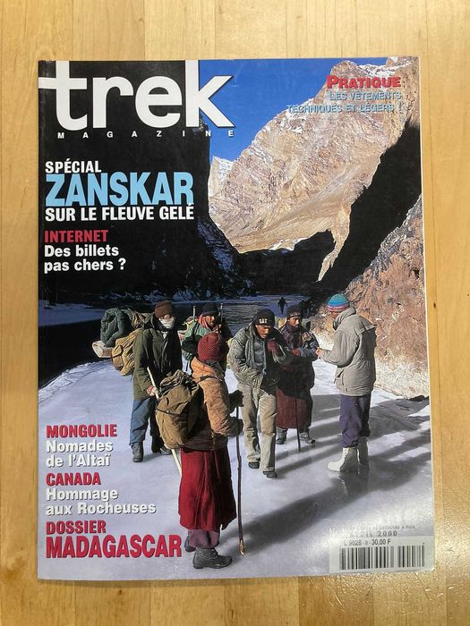 Revistas de viagem e fotografia francesas