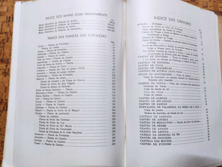 Roteiro dos Monumentos Militares Portugueses (1946) - Vol II - Raro