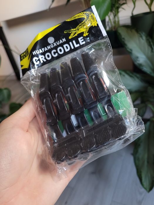 Spinki fryzkerskie krokodylki