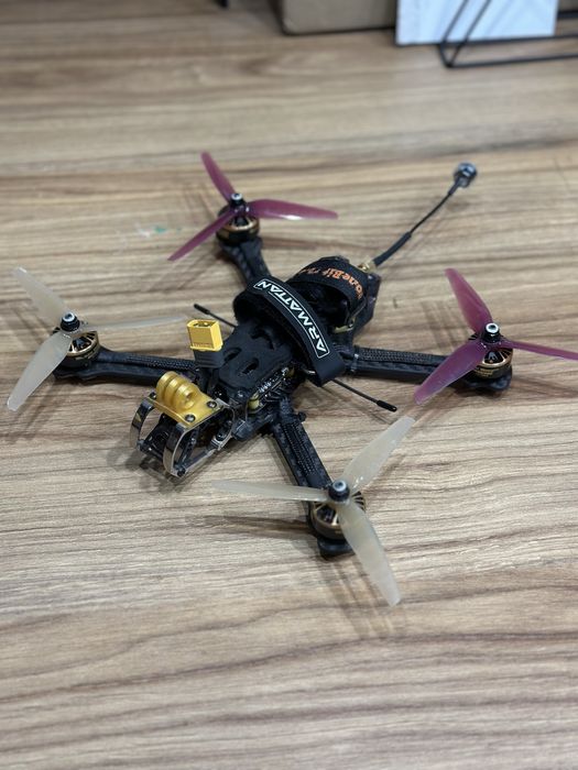 dron fpv 5' na 6s wizja cyfra rama Armattan Badger + 5 baterii 6s