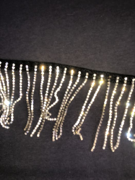 Bluza damska z kryształkami