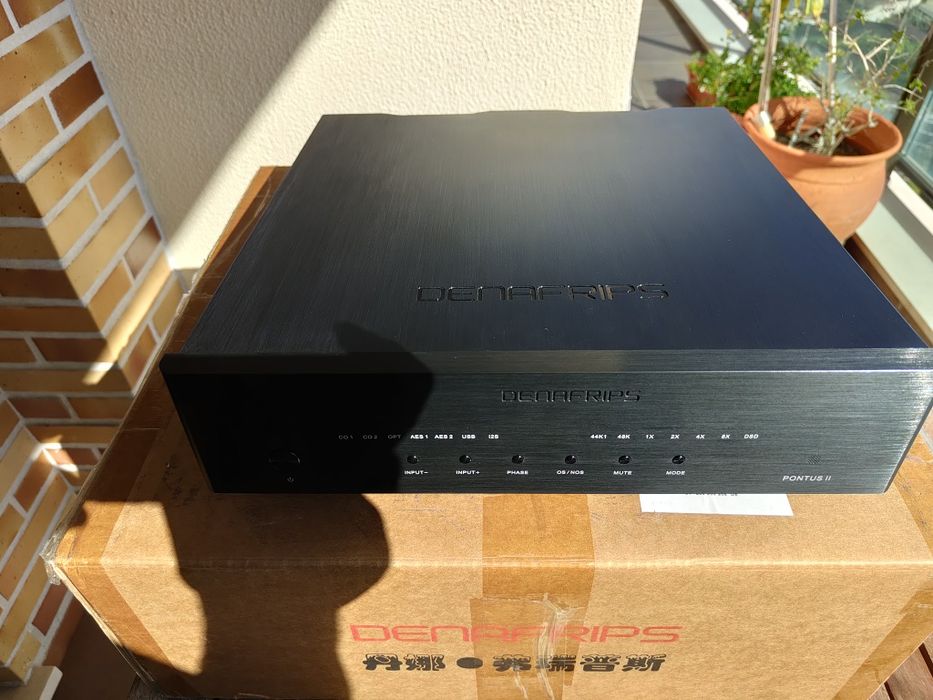 DAC R2R Denafrips Pontus 2 em estado novo completo na caixa