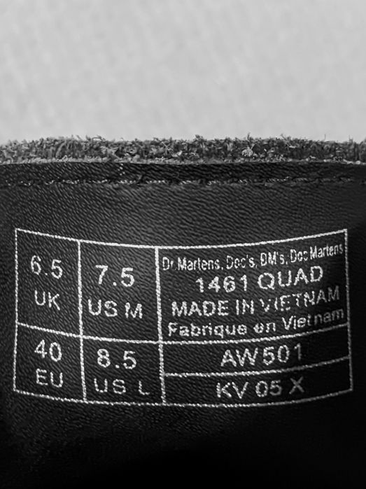 Dr. Martens 1461 Platform Animal Clash Leather
