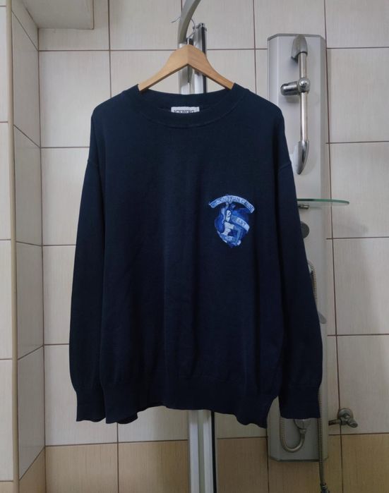 Sweter klasyczny Iceberg XL męski elegancki premium y2k bawełniany baw