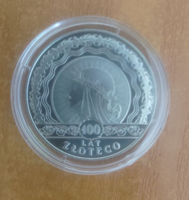 Moneta 100 lat Polskiego Złotego