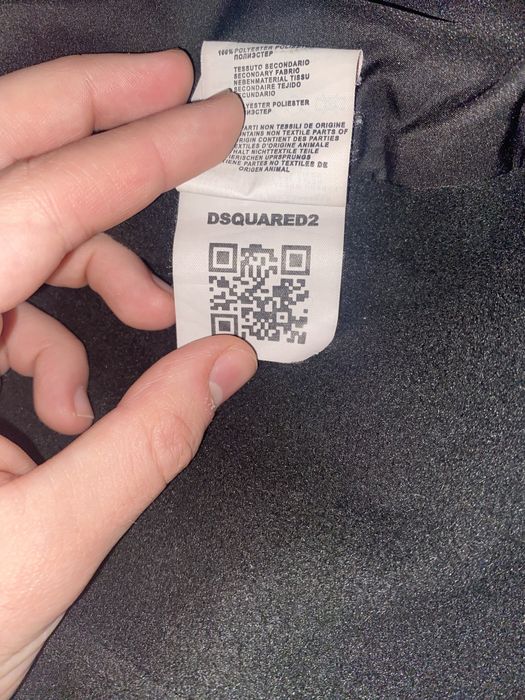 Оригінальна зимова/осіння куртка Dsquared2 (QR перевірка)
