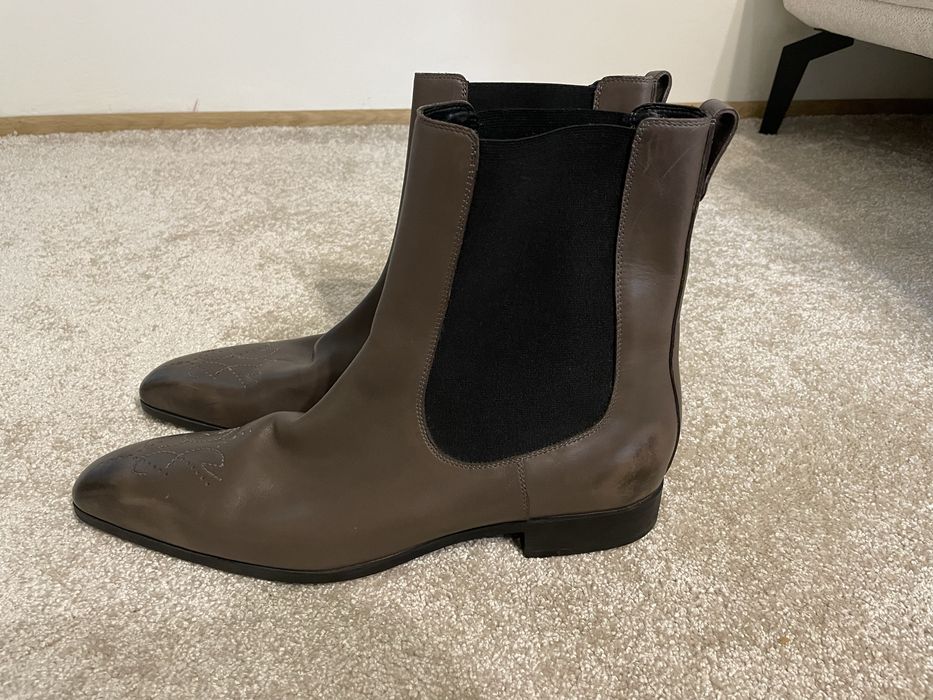 Bally buty meskie kowbojki premium skorzane