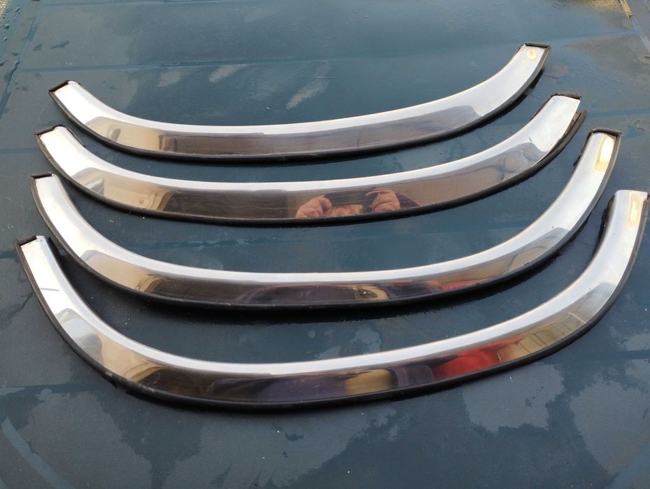 Abas cromadas guarda lamas Mercedes 190