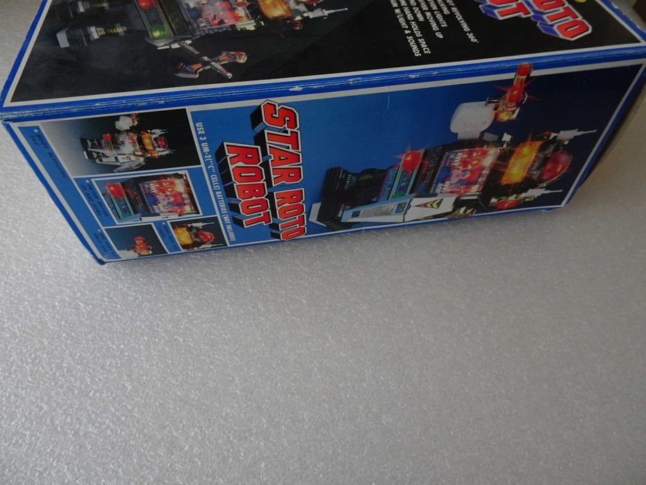 Raro Star Roto Robot - 1985 Made in Taiwan - Son Ai Toys