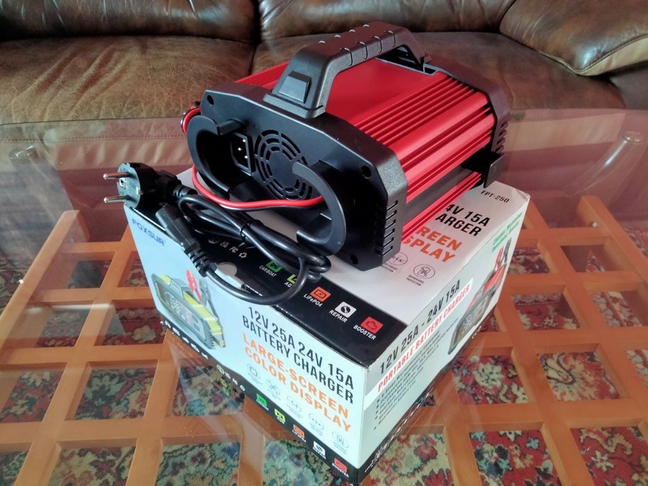 Мощное 12V/25A. 24V/15A. зарядное устройство /зарядка/пристрій/авто/