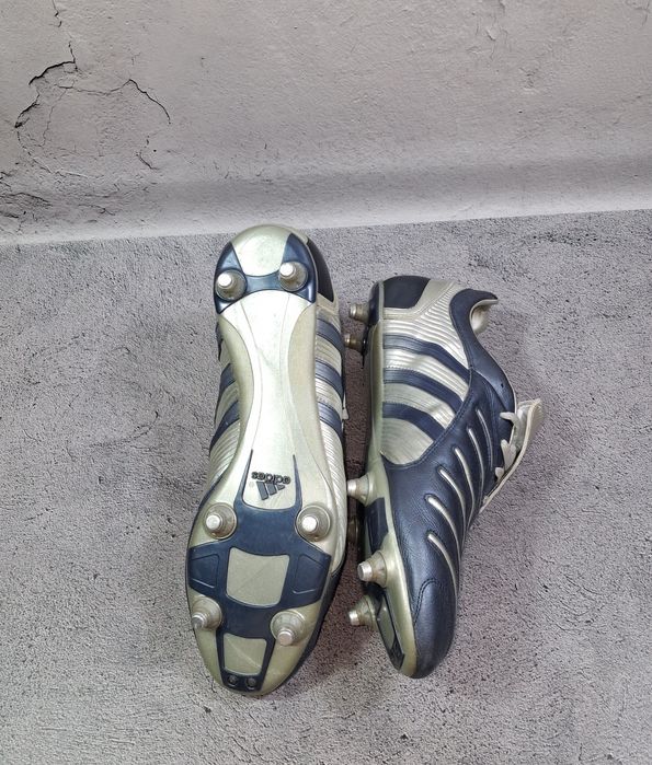 Бутсы Adidas Predator Pulsado SG кожаные винтажные Predator Mania