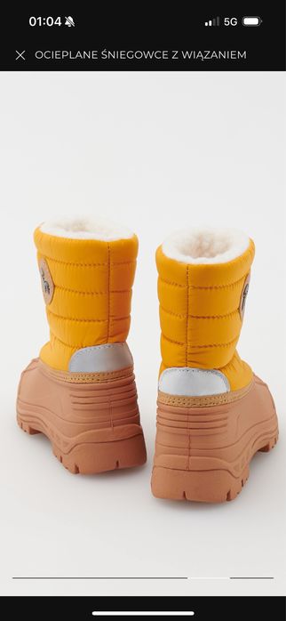 Ciepłe śniegowce reserved nowe 32