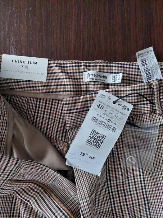 Spodnie damskie Stradivarius rozm.40