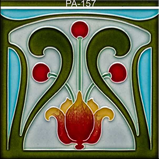 Azulejo Arte Nova (reprodução)