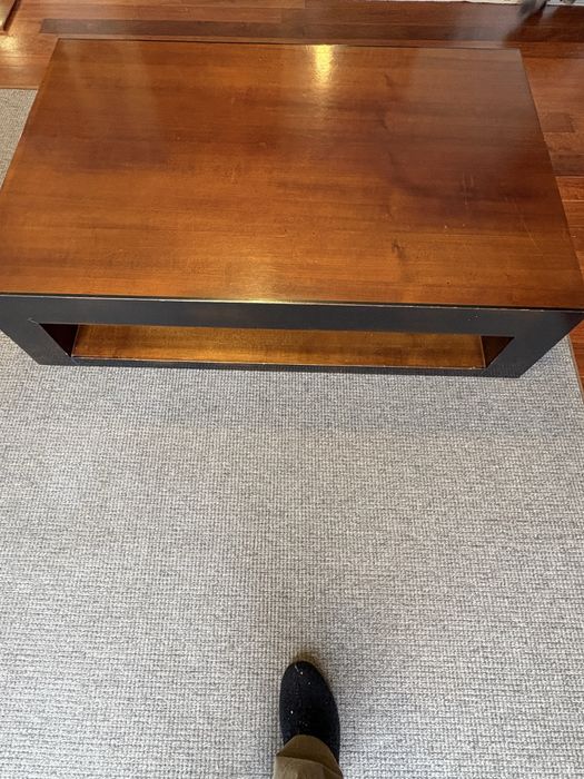 Mesa centro sofas estilo colonial