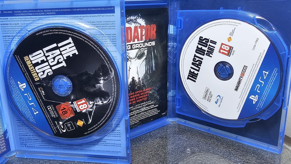 2X The Last of Us Part I  II  PS4 PlayStation 4 Remastered The Last of Us Part 1 2