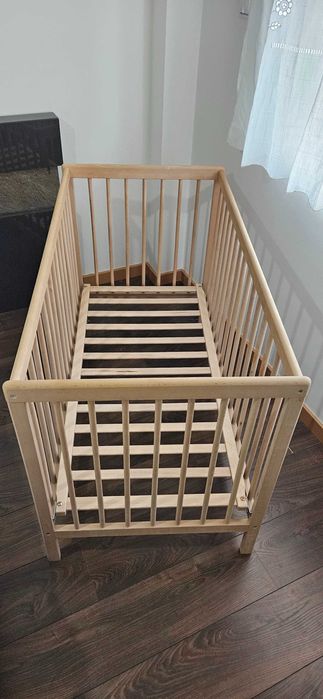 Berço Clássico Madeira estilo Minimalista + Colchão  kids