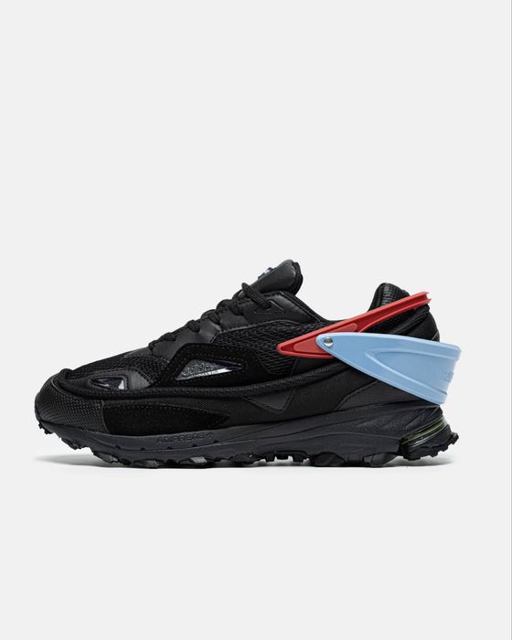 Новинка! Кросівки Raf Simons Response Trail 2 Raf Simons Core Black Bright Blue• Раф Сімонс
