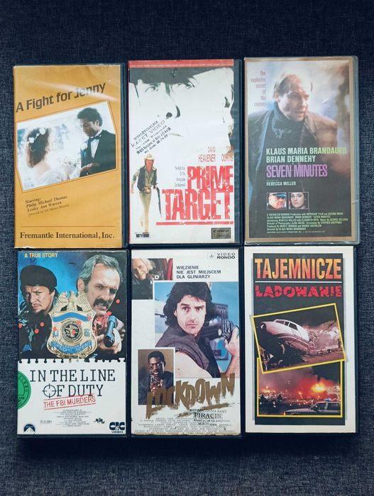 Zestaw 18 Kaset VHS