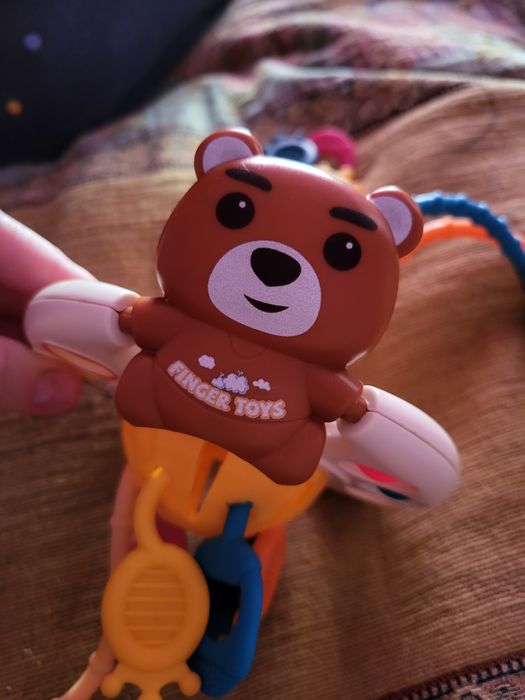 Розвиваюча іграшка, тріщалка, гризунець