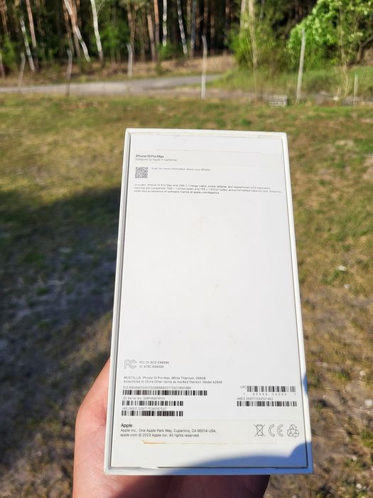Iphone 15 pro max 256gb