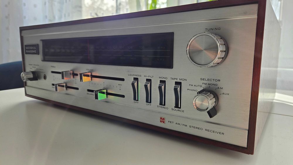 National Panasonic SA-40 Unikatowy Amplituner Vintage (1969-73)