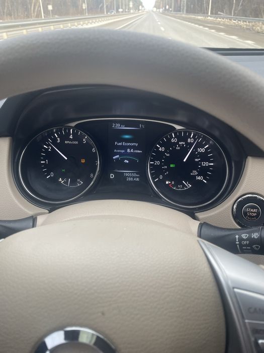 Нісан Рог 2015 рік пробіг на Украіні мінімальний