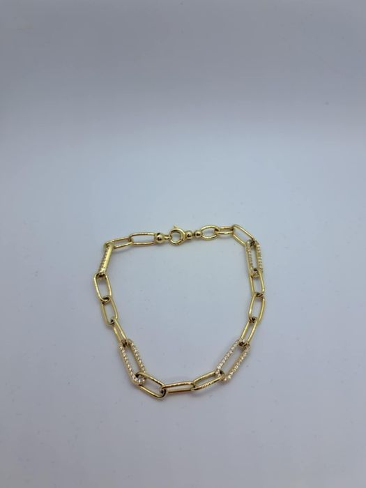 Nowa Zlota bransoletka 585pr 6,16gr