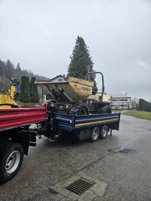 Tandem Przyczepa Wywrotka Kiper 3 stronny Laweta Blomenrohr