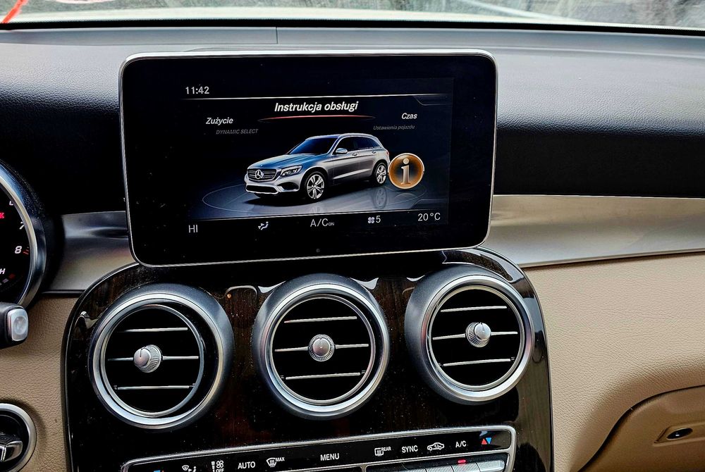Mercedes NTG 5 Polski Język menu mapa konwersja usa europa GLC GLA CLA