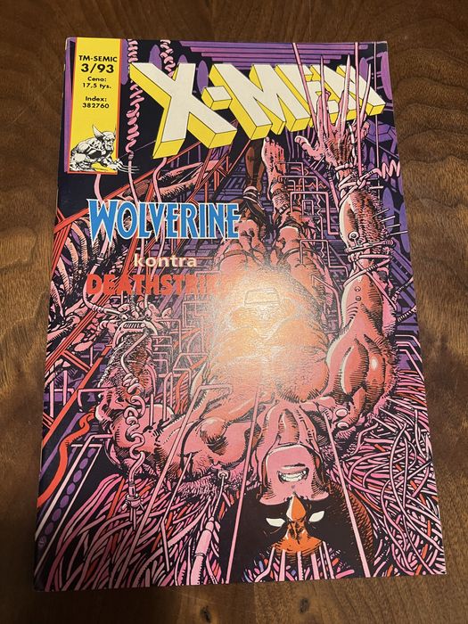 X-men 3/1993 Tm semic stan jak z kiosku 5/5
