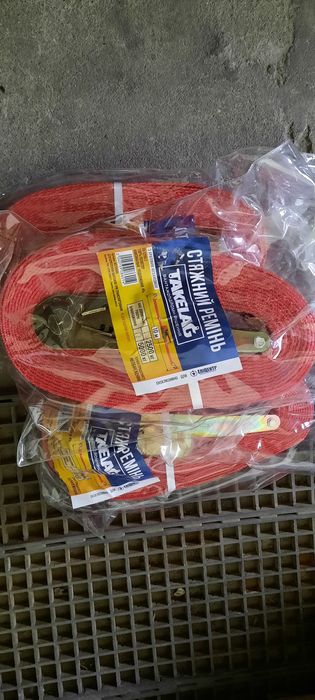 Ремінь стяжний стропа стяжка 5т takelag