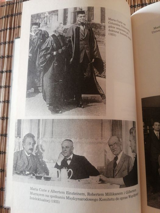 Biografia Maria Skłodowska Curie TWARDA OPRAWA